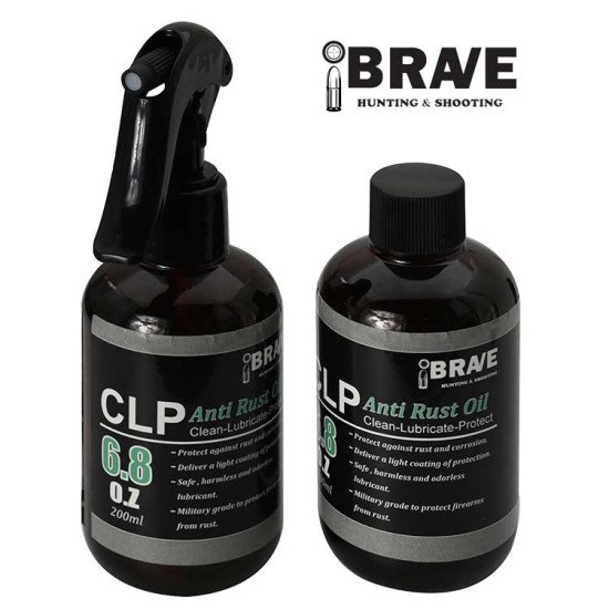 iBrave Clean Lubricant Protect Anti Rust Gun Oil 200 ml iBrave Clean Lubricant Protect Anti Rust Gun Oil 200 ml