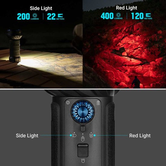Marauder Mini 2 Compact Powerful Flashlight 10,000 Lumens