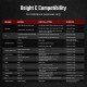 Osight C 3 MOA Dot & 32 MOA Circle Multi-Reticle System Red Dot Sight with Large Window and Side-Loading Battery