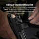 Osight C 3 MOA Dot & 32 MOA Circle Multi-Reticle System Red Dot Sight with Large Window and Side-Loading Battery