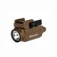 Olight Baldr Mini Tactical Flashlight with Green Laser Black and Tan Color Olight Baldr Mini Tactical Flashlight with Green Laser Black and Tan Color