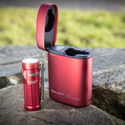 Olight Baton 3 Premium Edition Red 1200 Lumens Flashlight Olight Baton 3 Premium Edition Red 1200 Lumens Flashlight
