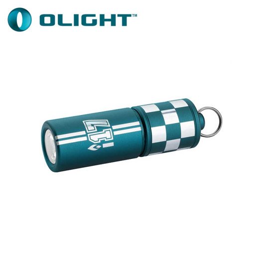Olight i17 Checkered Flag USB-C Rechargeable EDC Keychain Flashlight Olight i17 Checkered Flag USB-C Rechargeable EDC Keychain Flashlight