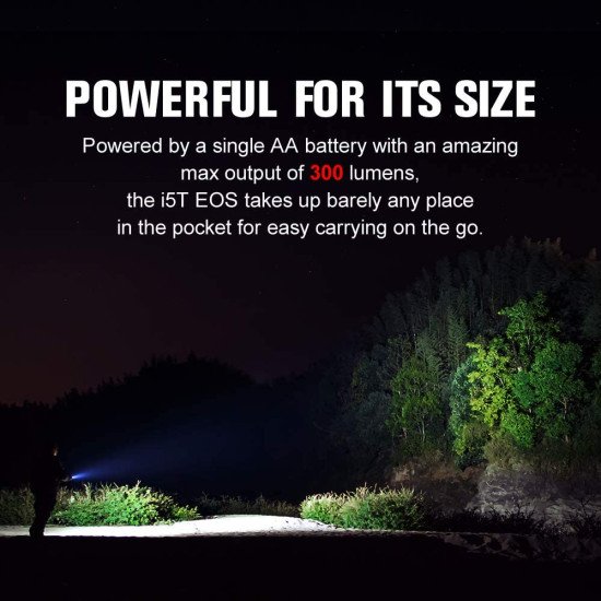 OLIGHT I5T EOS 300 Lumens Slim EDC Flashlight OLIGHT I5T EOS 300 Lumens Slim EDC Flashlight