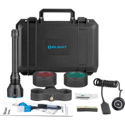 Olight Javelot Turbo 1300 Lumen 1421 Yards Long Throw Rechargeable Flashlight Kit