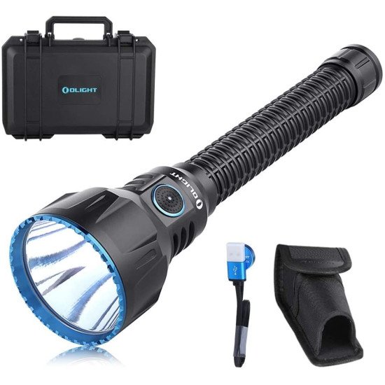 Olight Javelot Turbo 1300 Lumen 1421 Yards Long Throw Rechargeable Flashlight Kit