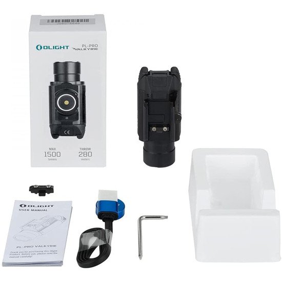 Olight PL-Pro Valkyrie 1500 Lumens Rechargeable Weapon light Olight PL-Pro Valkyrie 1500 Lumens Rechargeable Weapon light