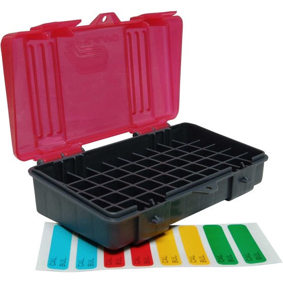 Plano 50 Count Handgun Ammo Case for 9mm and .380ACP Ammo Plano 50 Count Handgun Ammo Case for 9mm and .380ACP Ammo