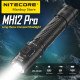 NITECORE MH12 Pro 3300 Lumens Rechargeable Compact Flashlight 505 Meter Tactical Torch UHi40 LED Beam 5300mAh 21700 Battery