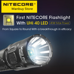 NITECORE MH12 Pro 3300 Lumens Rechargeable Compact Flashlight 505 Meter Tactical Torch UHi40 LED Beam 5300mAh 21700 Battery NITECORE MH12 Pro 3300 Lumens Rechargeable Compact Flashlight 505 Meter Tactical Torch UHi40 LED Beam 5300mAh 21700 Battery