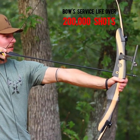 Sanlida Archery Noble Beginner & Intermediate 62'' 66'' 68'' Recurve Bow Kit International Version
