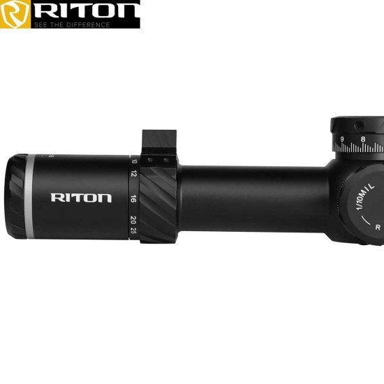 Riton Optics Series 5 Conquer 5-25x56 Riflescope FFP HD Glass Illuminated