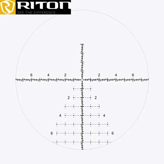Riton Optics Series 7 CONQUER 4-32X56 FFP MRAD Illuminated PSR Reticle Made in Japan