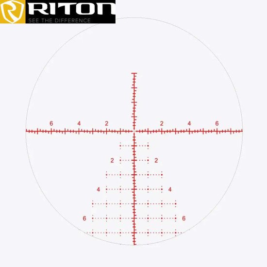 Riton Optics Series 7 CONQUER 4-32X56 FFP MRAD Illuminated PSR Reticle Made in Japan