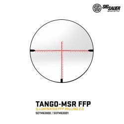 SIG SAUER Tango-MSR 2-12x44mm  Illuminated 34mm Tube