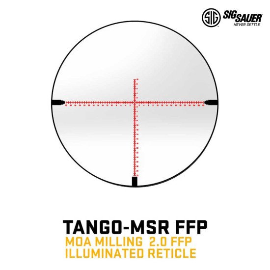 SIG SAUER Tango-MSR 3-18X50mm Illuminated 34mm FFP