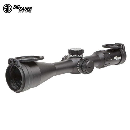 SIG SAUER WHISKEY4 5-20X50MM EXPOSED ZERO STOP ILLUMINATED FFP