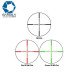 Barska 4x30 Electro Sight Multi-Rail Riflescope Illuminated Red/Green Mil-Dot Reticle, Integrated Picatinny Mount Barska 4x30 Electro Sight Multi-Rail Riflescope Illuminated Red/Green Mil-Dot Reticle, Integrated Picatinny Mount