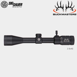 SIG SAUER BUCKMASTERS 3-9X40MM BDC RIFLE SCOPE SIG SAUER BUCKMASTERS 3-9X40MM BDC RIFLE SCOPE