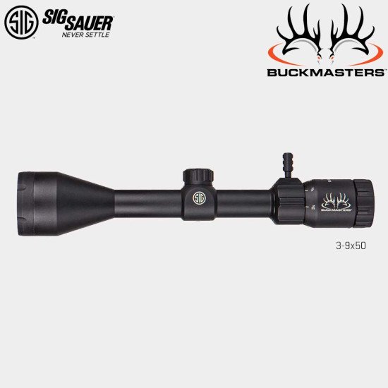 SIG SAUER BUCKMASTERS 3-9X50MM BDC RIFLE SCOPE