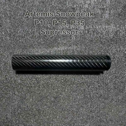 Artemis Snowpeak PCP Airguns Suppressor for P10, P15, P35