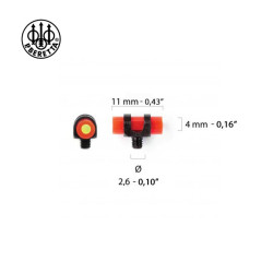Beretta Shotgun Green Heart Front Sight (0.43")