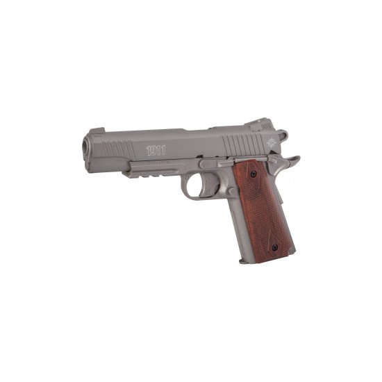 Crosman 1911 (Silver) CO2-powered Pellet Pistol Crosman 1911 (Silver) CO2-powered Pellet Pistol