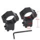 Discovery Optics Dovetail 30mm High Profile 2 PC Mounts Discovery Optics Dovetail 30mm High Profile 2 PC Mounts