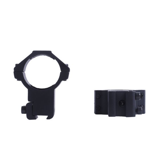 Discovery Optics Dovetail 30mm High Profile 2 PC Mounts Discovery Optics Dovetail 30mm High Profile 2 PC Mounts