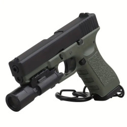 Tactical Glock 17 Pistol Keychain