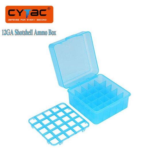 Cytac Ammo Case For 25-COUNT 12GA Shotshell