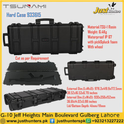 TSUNAMI 933615  IP67 Hard Plastic Case for Rifle and Shotgun L 38.52″x W 16.53″x D 6.79″