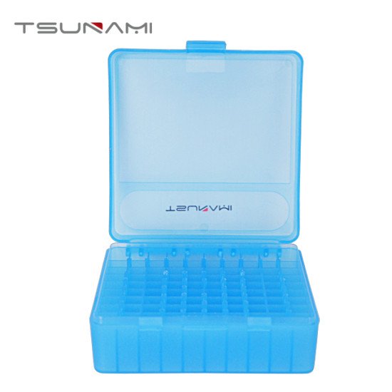 Tsunami Plastic Pistol Ammo Boxes for 30 bore, 38 Spec., 357 Mag., 38 Auto Colt, 32 H&R Mag TB-905