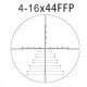 Kestrel Optics HD 4-16X44 SF FFP Rifle Scope