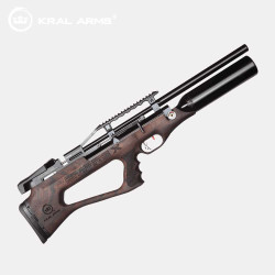 KRAL ARMS AIR RIFLE PUNCHER EMPIRE X PCP .22 CAL WOODEN