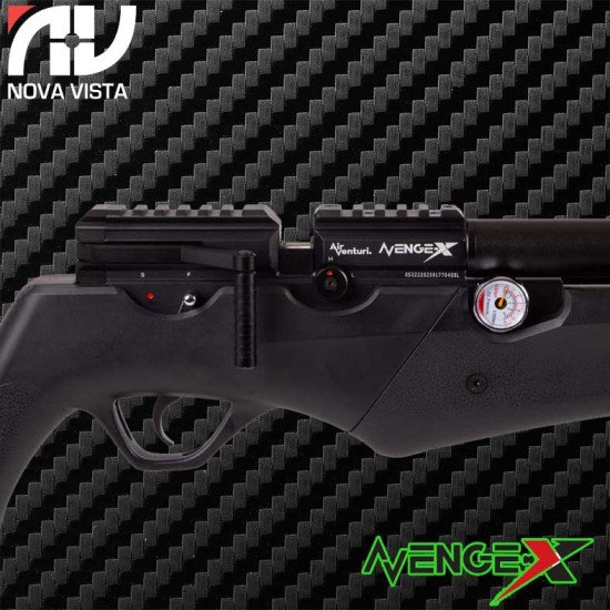 Air Venturi Avenge-X1-BS Bottle PCP Classic Synthetic Stock .22 Cal