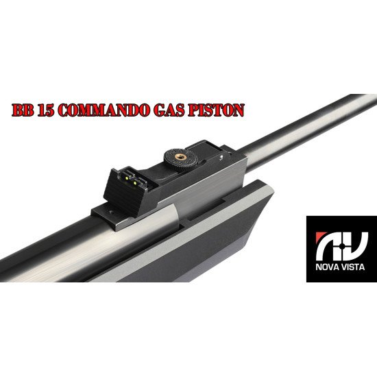 NOVA VISTA BB15 COMMANDO AIR GUN 5.5MM/0.22 Cal. with GAS PISTON NOVA VISTA BB15 COMMANDO AIR GUN 5.5MM/0.22 Cal. with GAS PISTON