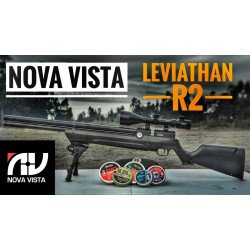 PCP AIR RIFLE NOVA VISTA LEVITHAN PS-R2 .25 CAL