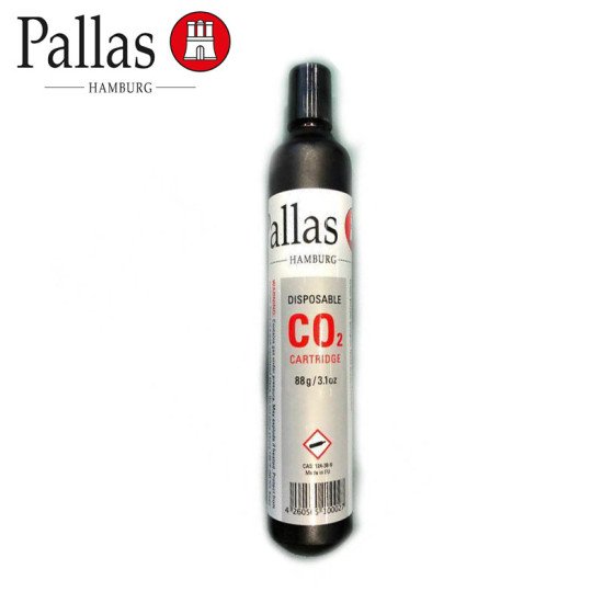 Pallas 88 Gram CO2 Cartridge Pallas 88 Gram CO2 Cartridge