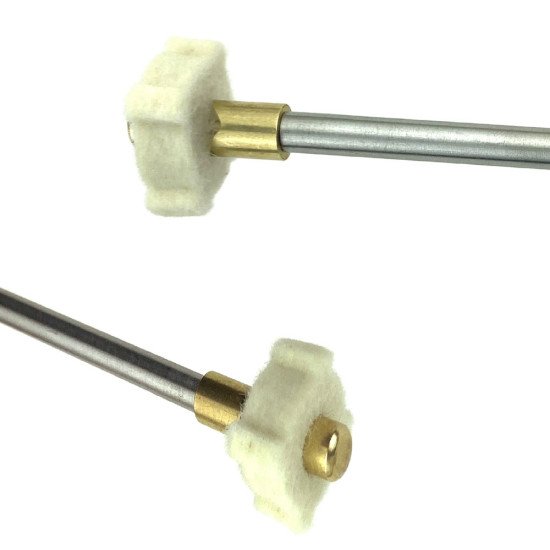 Rotchi Gun Chamber Cleaning Felt Star Pad for .22 - .30 Caliber Rotchi Gun Chamber Cleaning Felt Star Pad for .22 - .30 Caliber