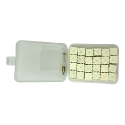 Rotchi Gun Chamber Cleaning Felt Star Pad with Driving Shaft for .22 - .30 Caliber