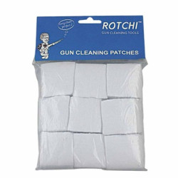 Rotchi Square Shape Cotton Cloth Gun Cleaning Patches for .177 - .22 Caliber
