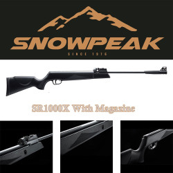 Snow Peak Airgun SR1000X with Magazine .22 Cal.