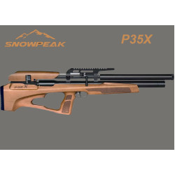 Snowpeak P35X Wood Air Rifle .22 Cal. with Power Plenum