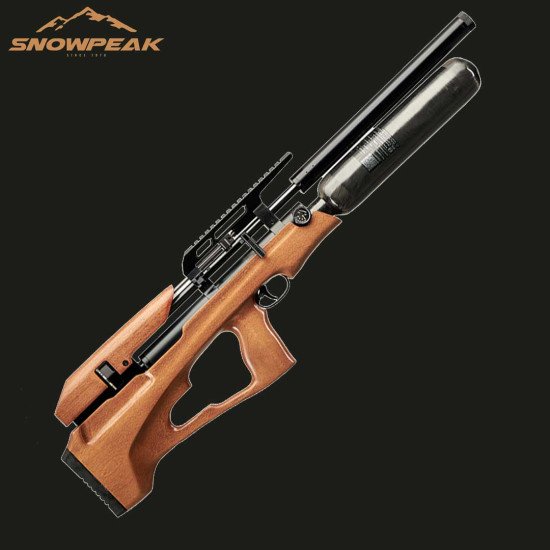 Snowpeak P35XB Wood Air Rifle .22 Cal. with Power Plenum