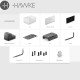 Hawke Endurance Reflex Sight 3 MOA Dot Weaver Rail and RMSc Mount Hawke Endurance Reflex Sight 3 MOA Dot Weaver Rail and RMSc Mount