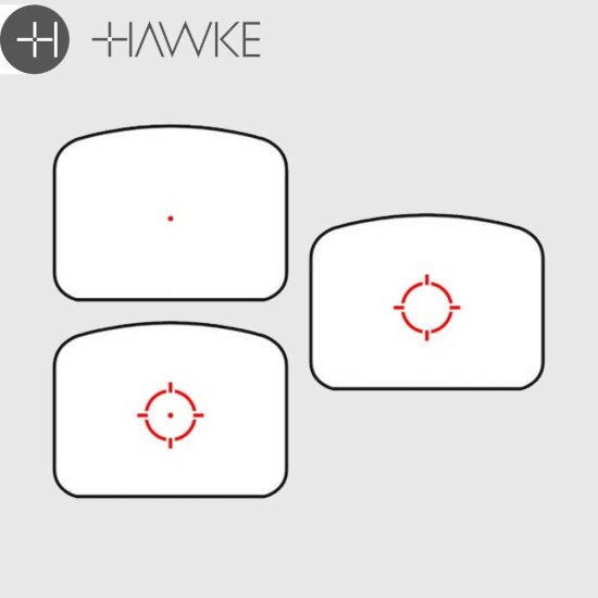Hawke Endurance Reflex Sight 3 MOA Dot Weaver Rail and RMSc Mount Hawke Endurance Reflex Sight 3 MOA Dot Weaver Rail and RMSc Mount