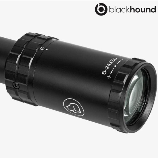 BLACKHOUND GENESIS 6-24X50 FFP MOA SCOPE BLACKHOUND GENESIS 6-24X50 FFP MOA SCOPE