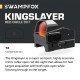 Swampfox Kingslayer Pistol Cut RMR Foot Print 1x22 Micro Reflex Circle Red Dot Sights 3 MOA Swampfox Kingslayer Pistol Cut RMR Foot Print 1x22 Micro Reflex Circle Red Dot Sights 3 MOA