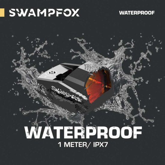 Swampfox Kingslayer Pistol Cut RMR Foot Print 1x22 Micro Reflex Circle Red Dot Sights 3 MOA Swampfox Kingslayer Pistol Cut RMR Foot Print 1x22 Micro Reflex Circle Red Dot Sights 3 MOA
